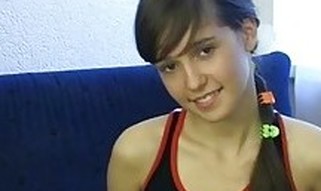 Brunette Hair Hair legal age teenager knows how to fuck